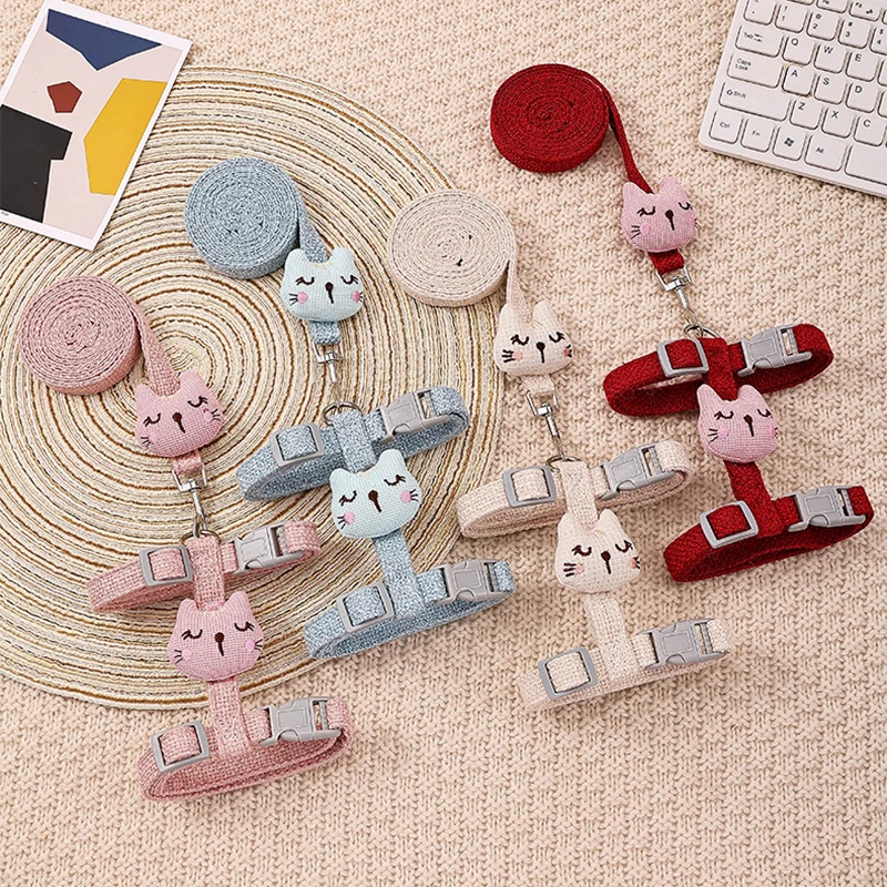 Cute Cat Harness Leash Set with Wings Adjustable - PeticaDeals