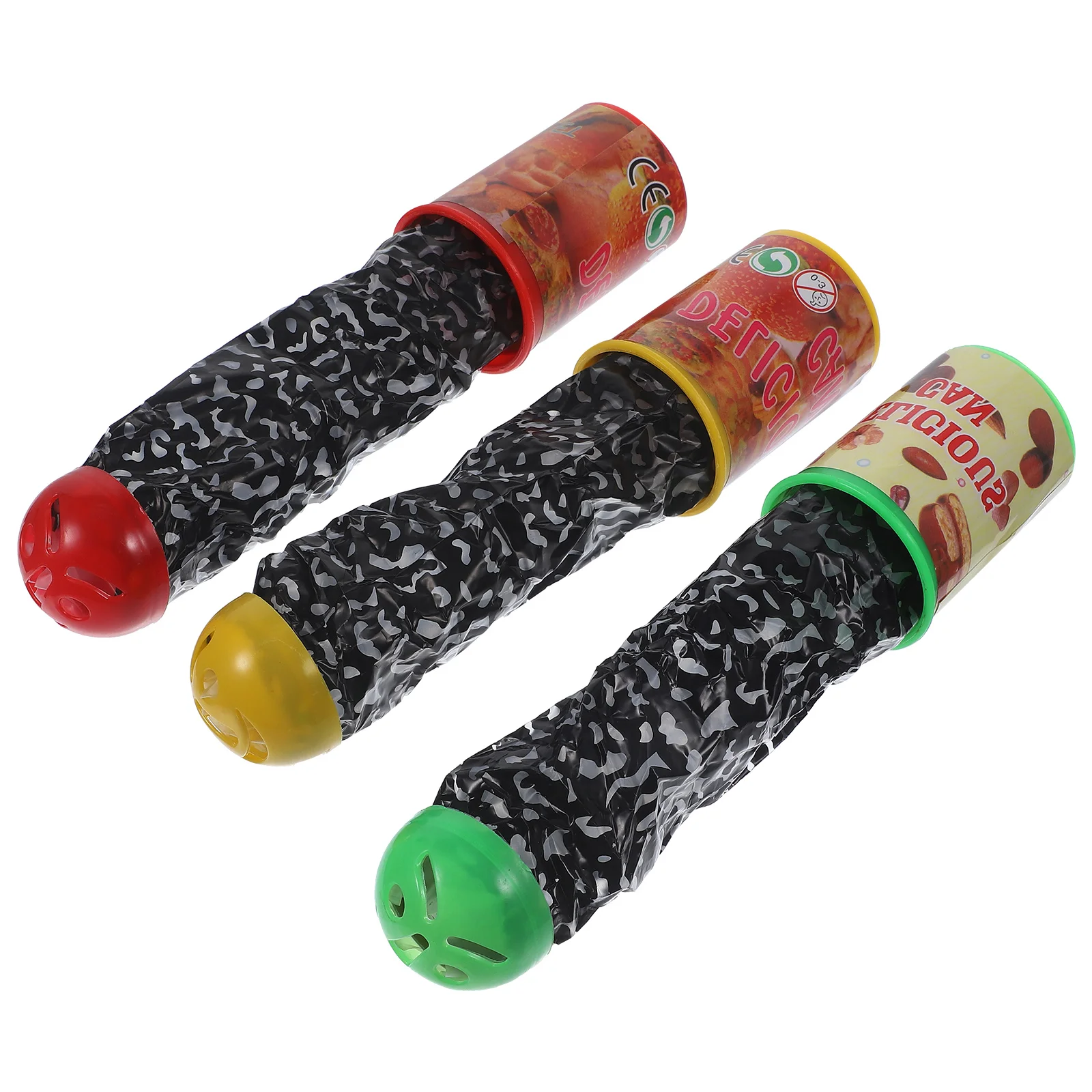 

Trick Gag Toy Shocking Pranks Funny Surprise Gag Toy Jump Spring Snake Toy Surprise Toy Kids Gift Candy Can Toy Prank