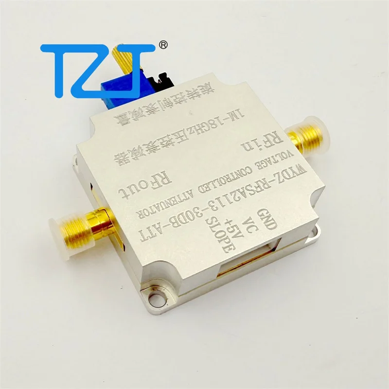 TZT WYDZ-RFSA2113-30DB-ATT 1MHz-8GHz 0-2.5V 전압 제어 RF 감쇠기 모듈(SMA 암 커넥터 포함)