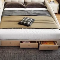 Lits uniques pour chambre à coucher, Coiffeuse, Lit de massage pleine grandeur, Chevets rembourrés, Lit de luxe pour chambre à coucher, Accessoires pour la maison 5