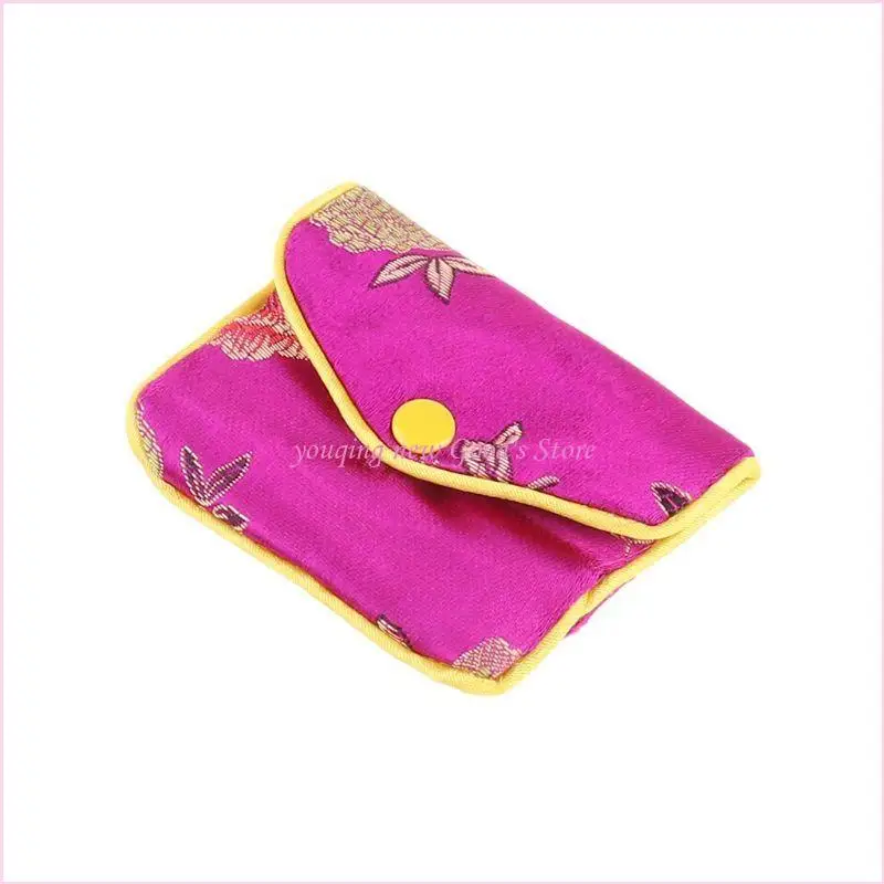 57QA Schmuck-Aufbewahrungstaschen aus Seide, chinesische Tradition, Beutel, Geldbörse, Geschenke, Juwelen-Organizer – Detail 10