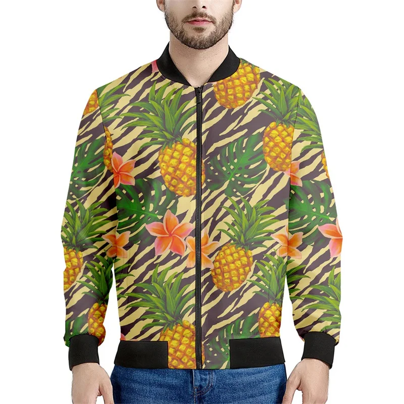 thumbnail image 1 of Chaqueta con estampado de cebra abstracto para hombre y mujer, ropa con estampado 3D de flores, sudadera informal con cremallera, ropa de calle, abrigo, 1 of 5