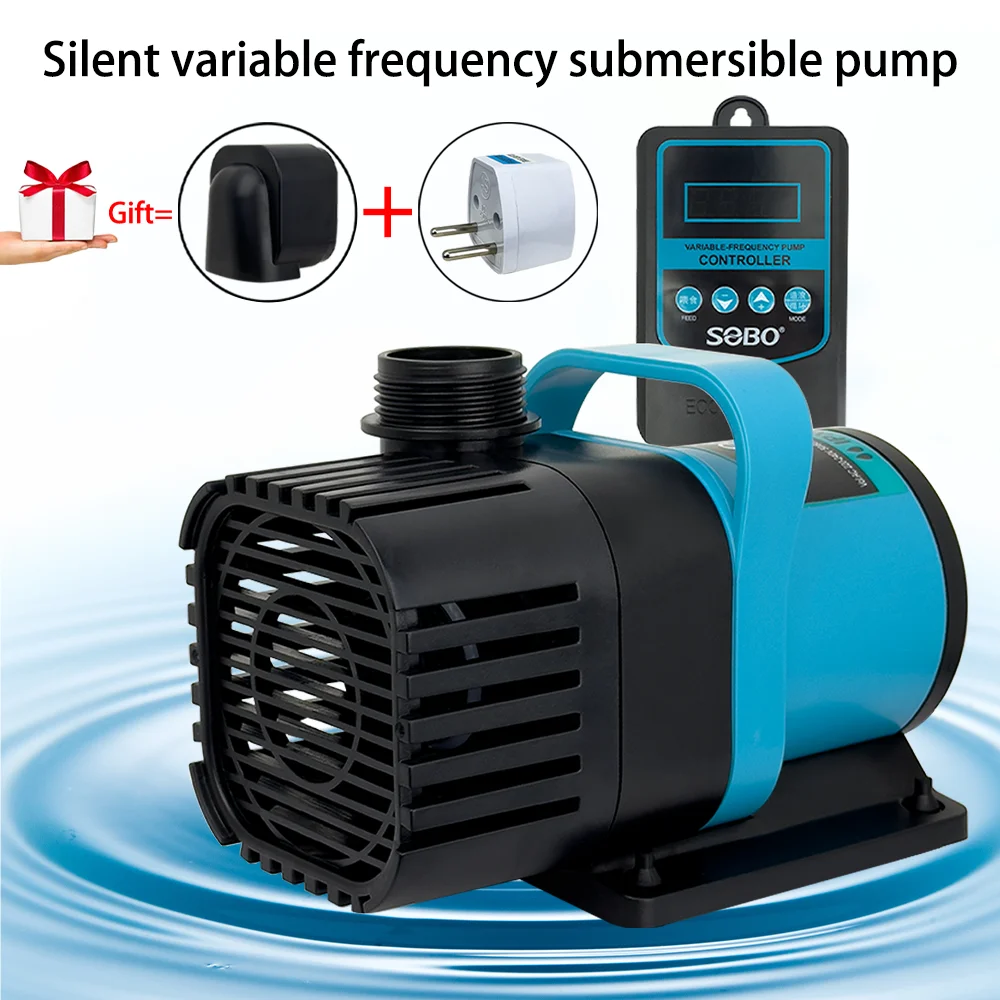 AC220V Ultra-Quiet Submersible ปั๊มเหมาะสําหรับถังปลาและ Aquarium การกรอง, ออกซิเจนและการไหลเวียนของปั๊มน้ํา 1