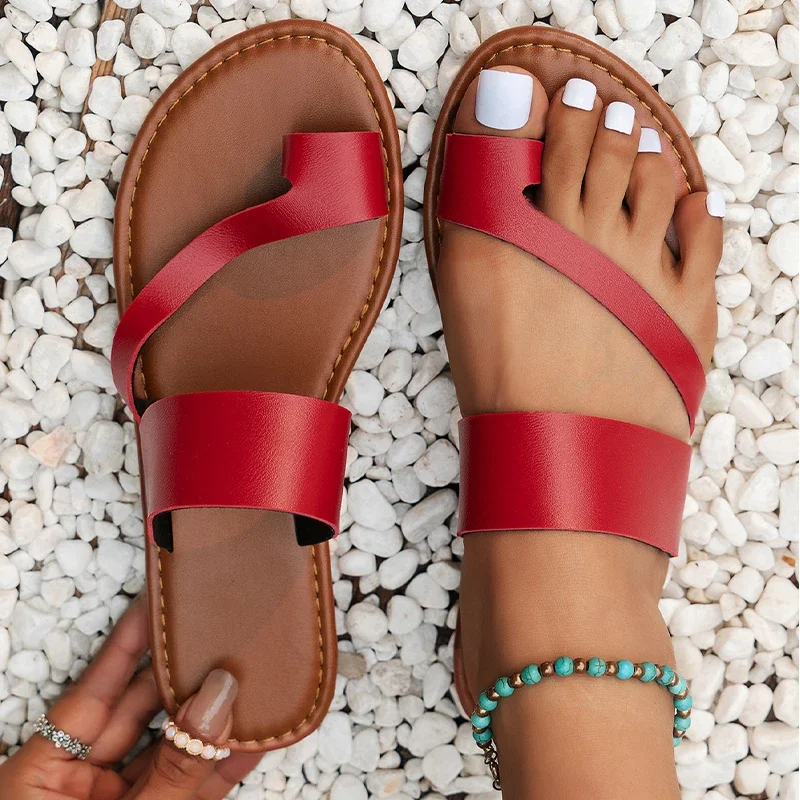 Women Slippers Sandals Women Flats Casual Slippers Summer Shoes Fashion Dress Flip Flops Beach Bohemian Shoes Home Slides