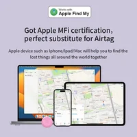 Colorful Smart Tag Finder Working With Find My APP IOS Only Keys Bags Wallet Bike Tracker Anti-lost Locator 2