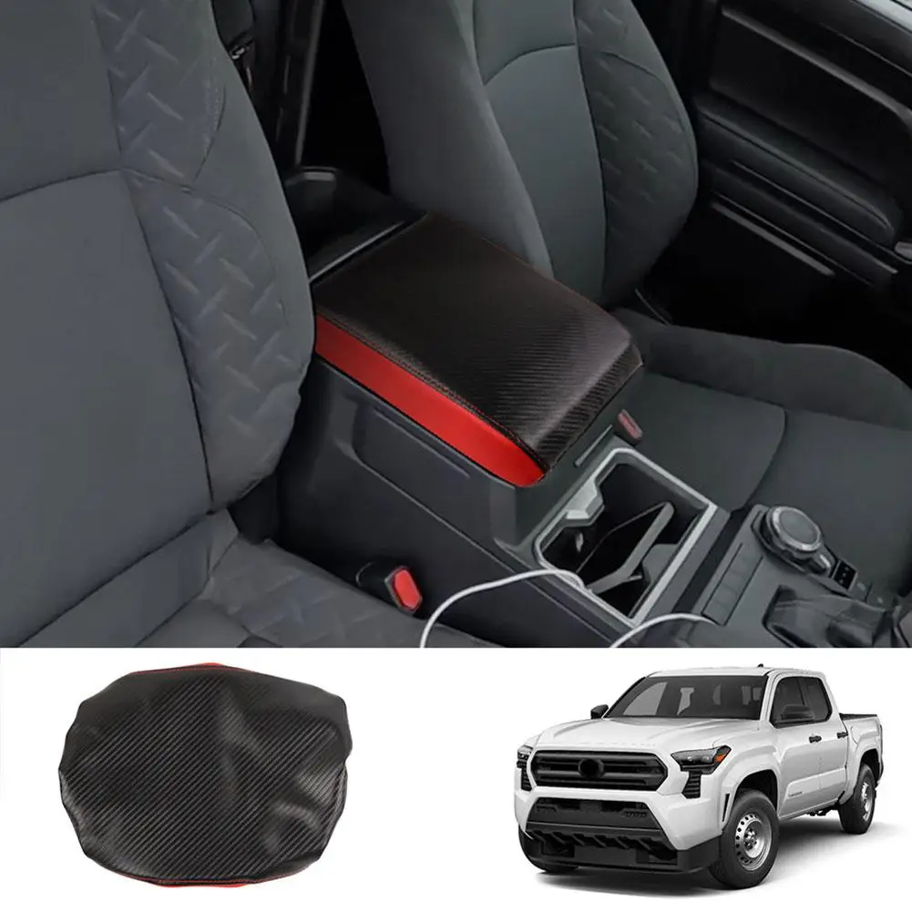 

For Toyota 24 Models Central Control Armrest Box Protect Accessories Cover Protective Cover Leather Car Full-cover N5C0