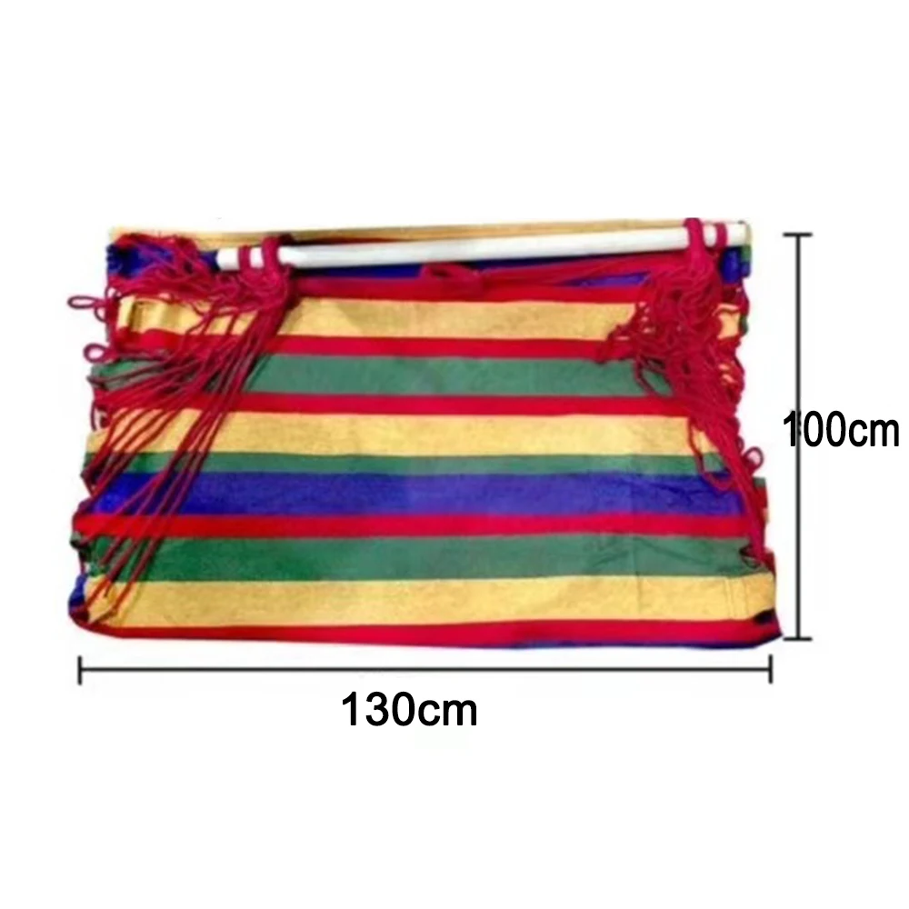 Outdoor Garden Hanging Chair Fabric Camping Rope Bed Garden Bedroom Hammock Chair Hanging Hammock Swings Swing Seat