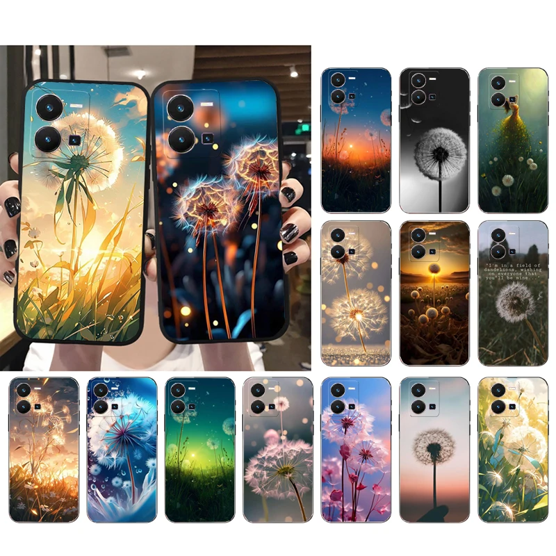 

Beautiful Dandelion Phone Case For VIVO Y53S Y33S Y01 Y22S Y31 Y21 Y70 Y21S Y72 Y51 Y35 Y76 V21 V2023 V21E V20 SE