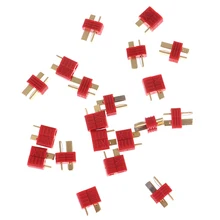 

10Pairs 20PCS T Plug Male Female Deans Connectors For RC LiPo Battery RC FPV Racing Drone