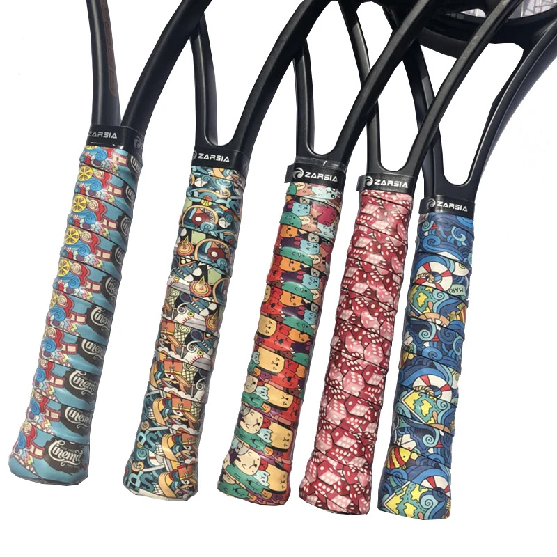 

Tennis Racket Grip Tape Non-slip Badminton Racket Grips Winding Strap Fishing Rod Handle Strap Outdoor Multifunction Tool