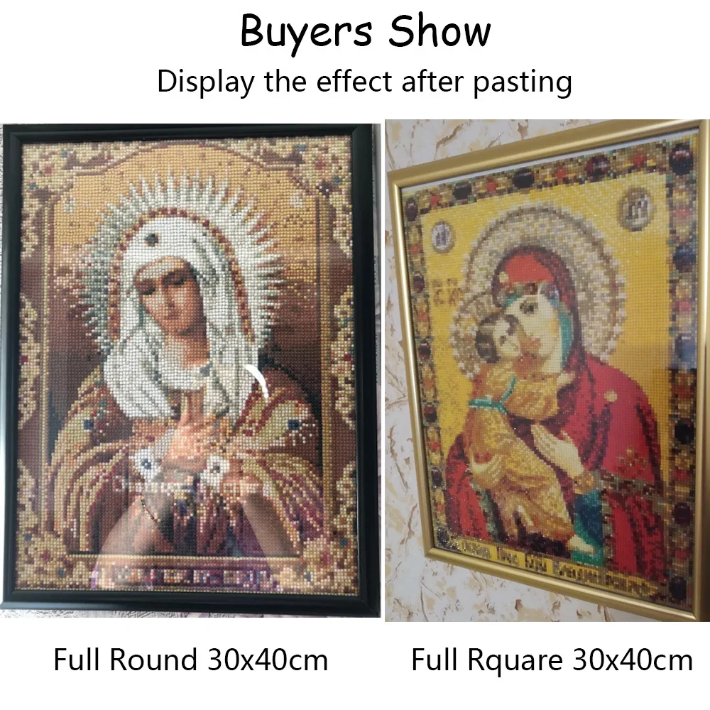 Huacan Full Square Diamond Painting 5D Diamond Embroidery Mosaic Kits Decoration