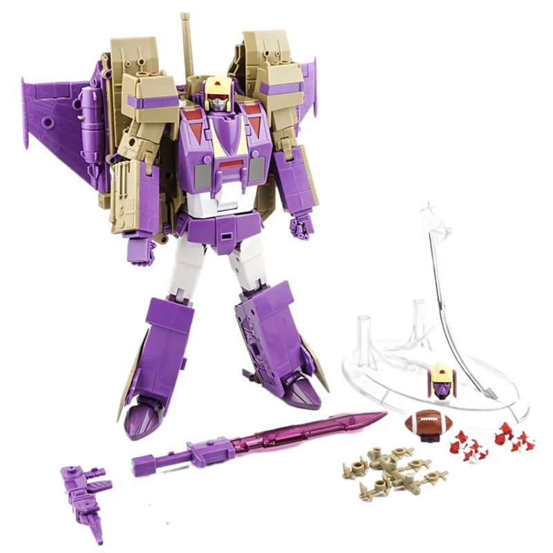 

Keiths Fantasy Club KFC EAVI 7A Ditka Blitzwing MP Masterpiece Transformation Action Figure Toy Model 24cm Deformation Car Robot