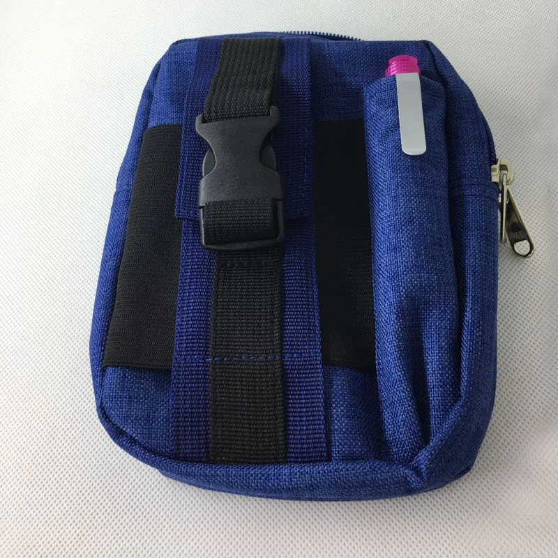 1PC Tactical Molle Pouch Belt Waist Pack Bag Durable Canvas Outdoor Running Gadgets EDC Tool Zipper Waistpacks Pen Torch Holster