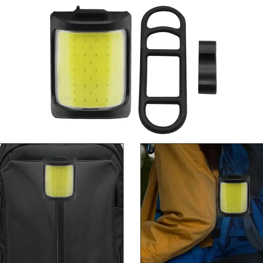 Luci per bici per guida notturna Fanale posteriore per bicicletta USB ricaricabile 200 lumen Spia posteriore Lampada da ciclismo facile da installare - immagine 3