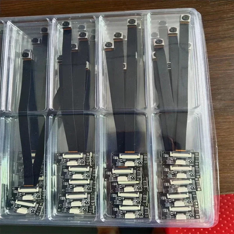 Technical diagram showing camera module specifications