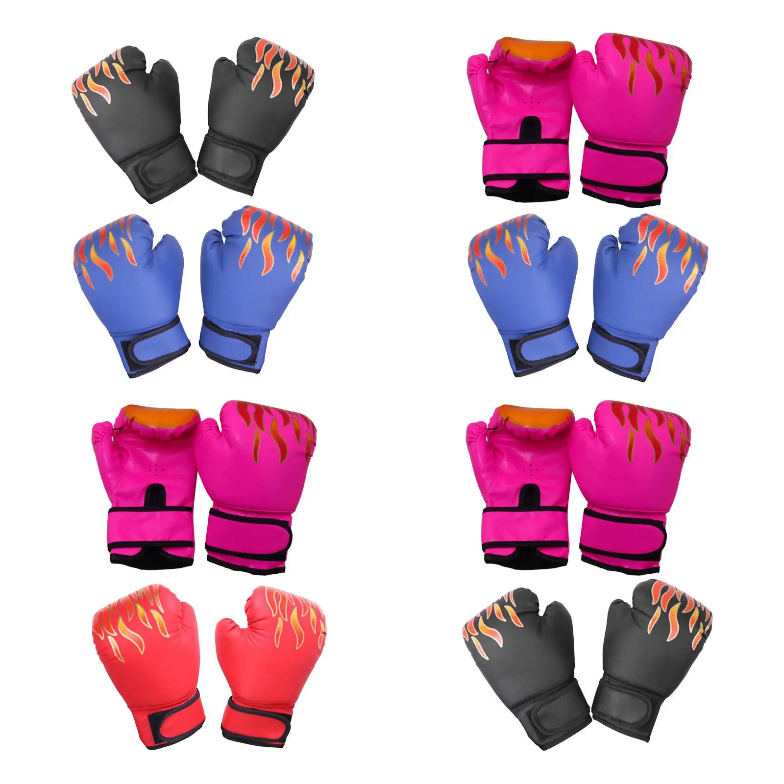 

Sparring Gloves Comfortable 2 Pair of Kids Training Boxing Gloves Punching Gloves for Mma Workout Punching Bag Exercise Children