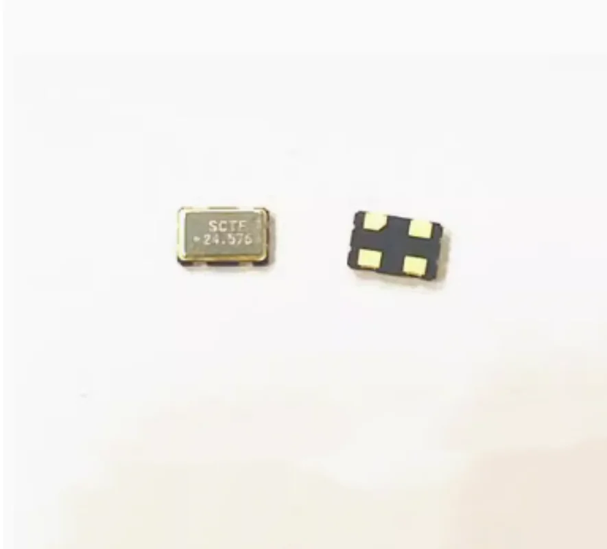 50pcs Active surface mount crystal oscillator OSC 5032 S5D24.576000B20F30T 3.3V SCTF 24.576M