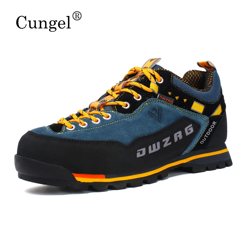 

Men Hiking Boots Waterproof Mountain Climbing Shoes Size 39-46