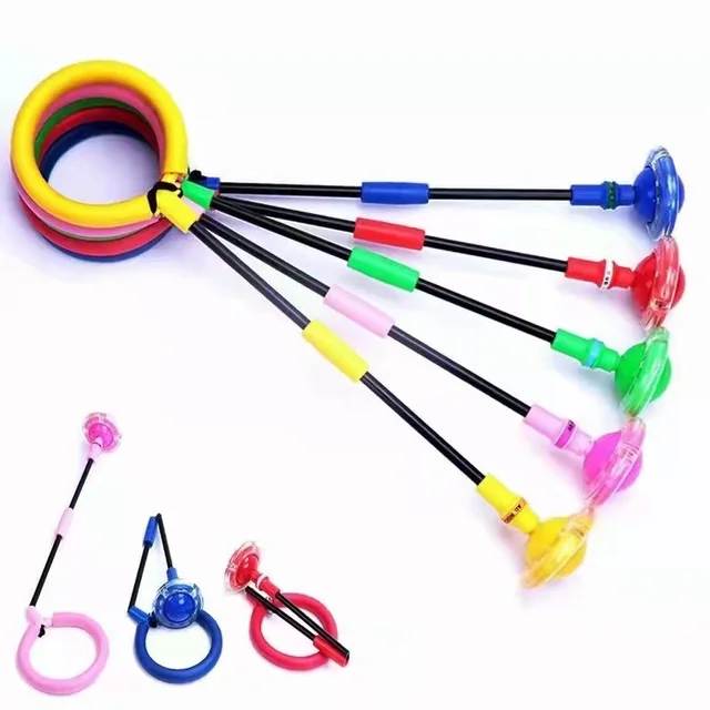 Outdoor Fitness Jump Rope Swing Ball - Kids' Reaction Training & Parent-Child Exercise Game for Strength & Agility