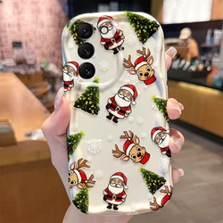 Luxury Christmas Pattern Phone Case - Festive Design Back Cover for Realme 7 Pro 4G (NYGDB-135NY24112301)