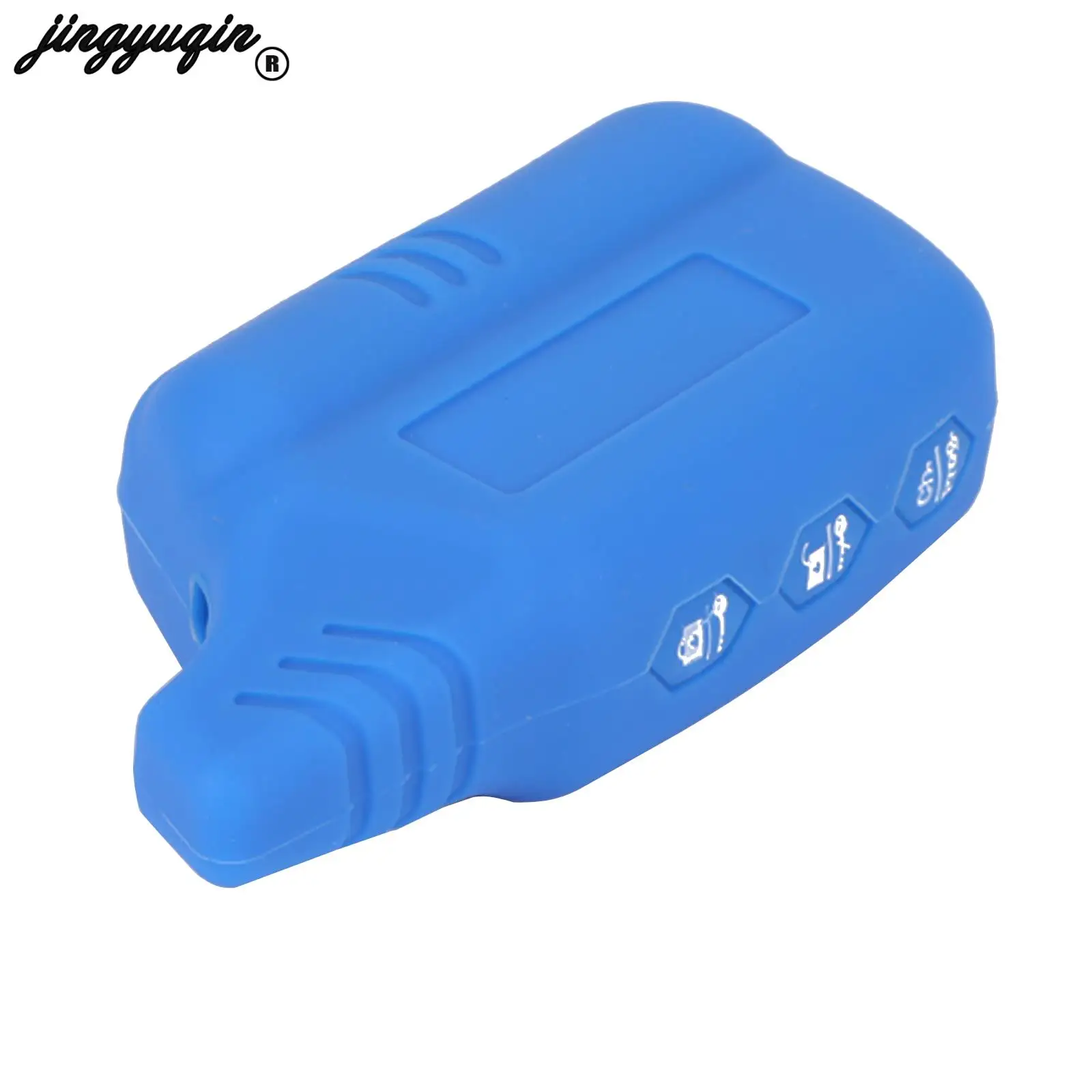 B9/B6 Silicone Case Key Cover for Starline B91/B61/A91/A61 KGB FX-5 Jaguar ez-one LCD Keychain Car Remote 2 Way Alarm key case cover remote control case cover