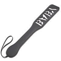 32CM PU Leather Slap Spank Paddle Horse Whip，Horse Training Crop Equestrian Riding Bat Submissive Whip 2
