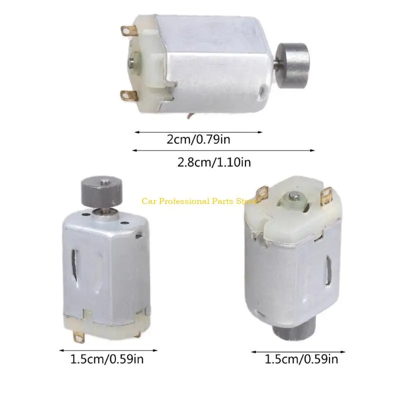 R53D 마이크로 정밀 모터 1.5V 4760RPM 고속 금속 브러시 미니 전기 M