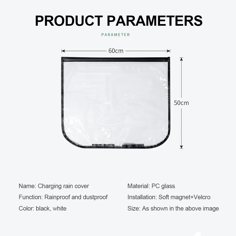 Electric Vehicle Charger Port Cover Outdoor Rainproof Protection Dustproof Covers for Tesla Model 3 Y SUV Car Accessories