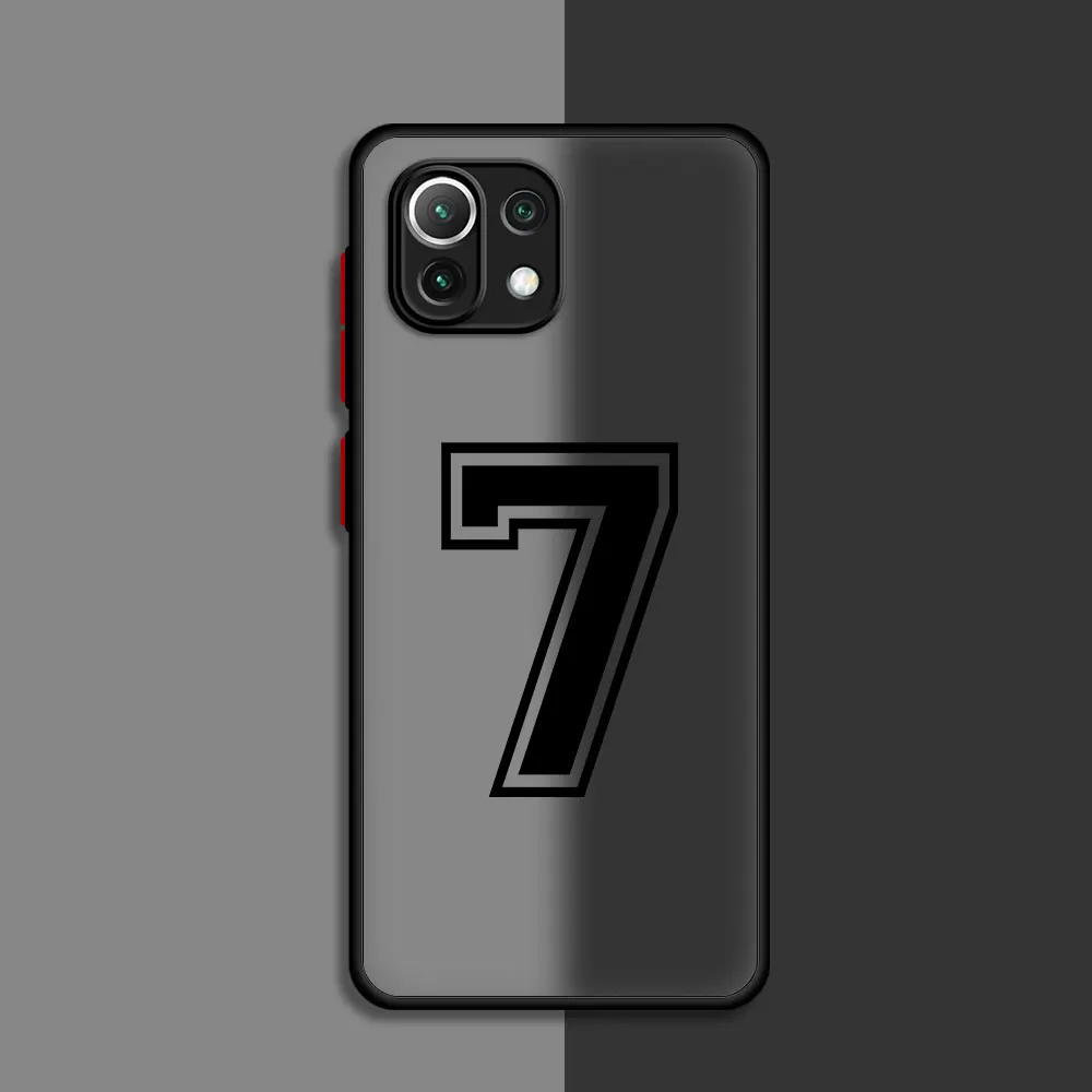 Basketball Celebrity Numbers Design Soft & Hard PC Phone Case Cover