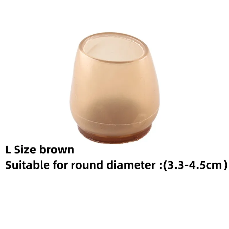 Silicone Non-Slip Chair Leg Protectors - 16 Pack