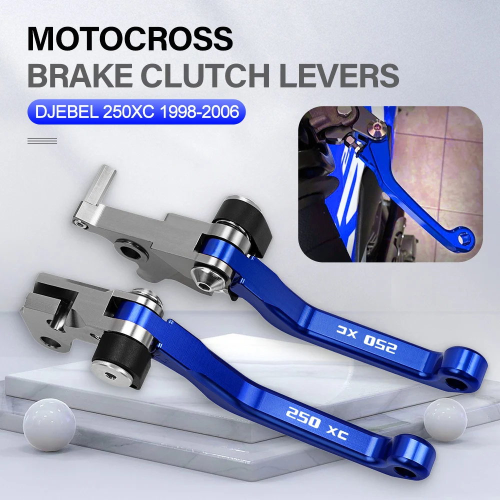 

Motocross Pivot Brake Clutch Levers For SUZUKI 250XC DJEBEL 250XC 1998-2006 Motorcycle Accessories Dirt Bike Handle Lever