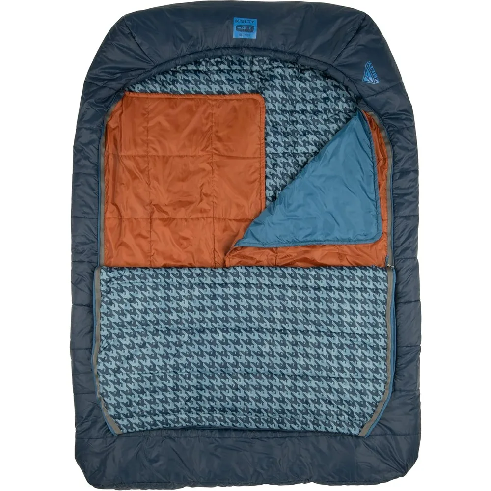 Tru.Comfort Doublewide 20 Degree Sleeping Bag &ndash; Two Person Synthetic Camping Sleeping Bag for Couples & Family Camping