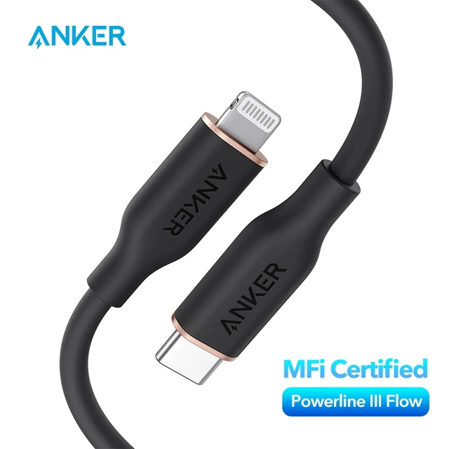 USB C to Lightning Cable (MFi Certified)