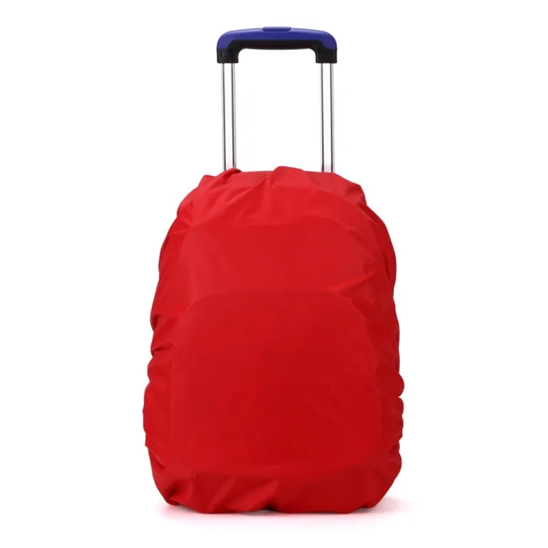 Children's Waterproof Backpack Rain Cover Outdoor Sport Night Cycling Safety Light Rain Cover Case Bag Camping Hiking 35L 6