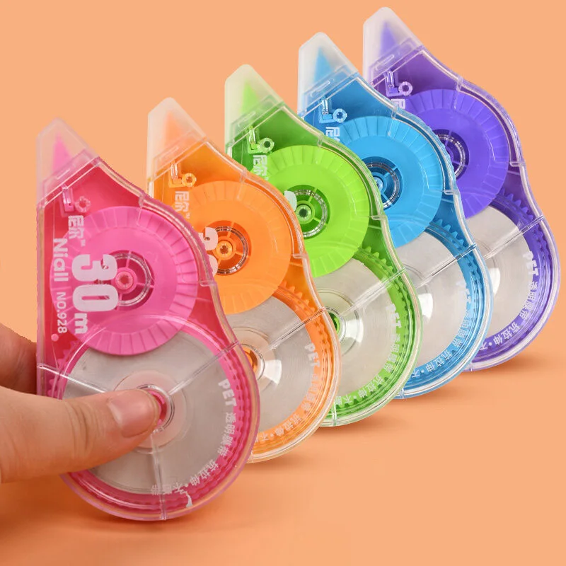 72m/150m Large Capacity White Out Correction Tape Set Student Kawaii Error Correction Erasers Student School Stationery Supplies