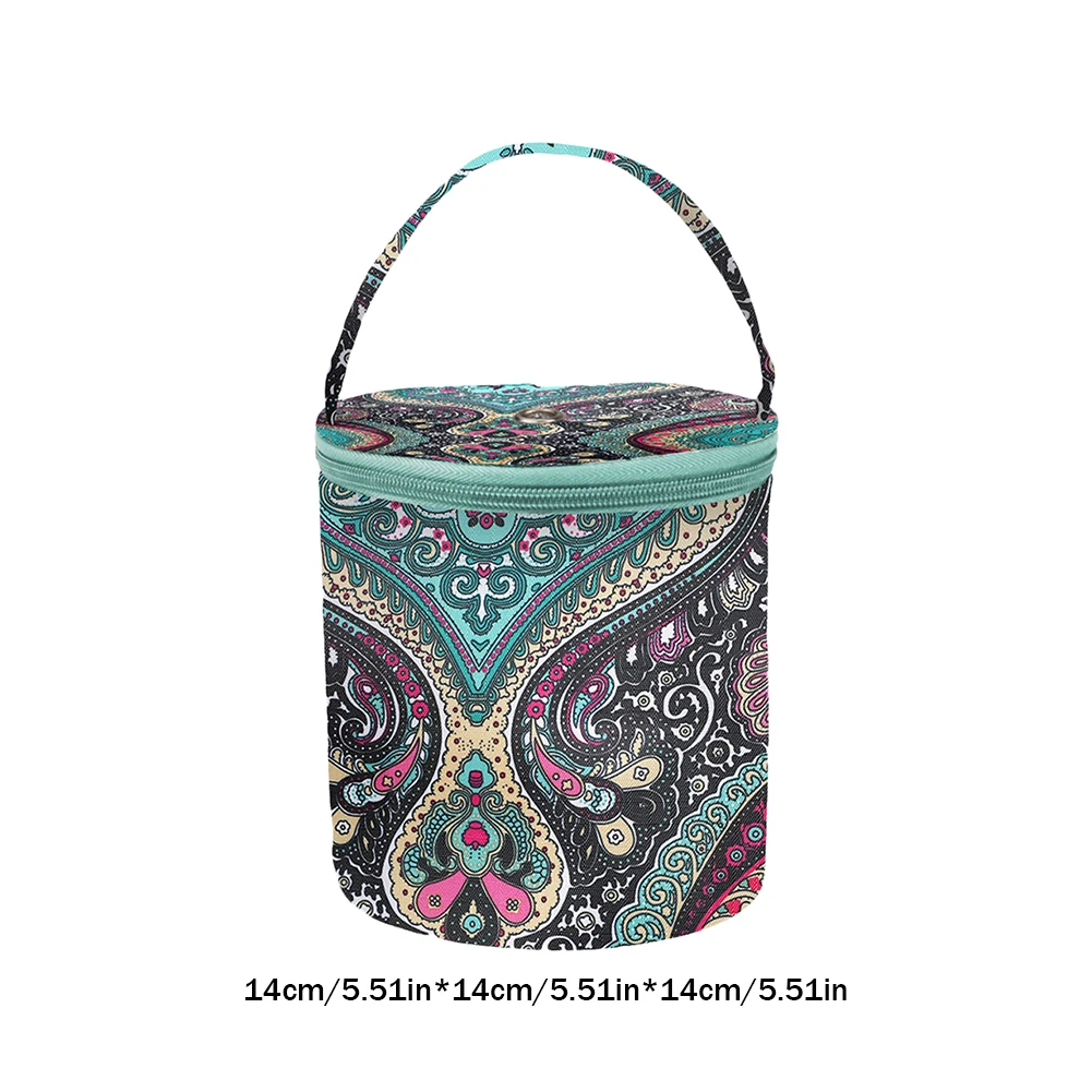 Thread Yarn Storage Pack Large-capacity Knitting Needles Organizer Handbag Oxford Cloth Lightweight for Sewing Crochet Hooks