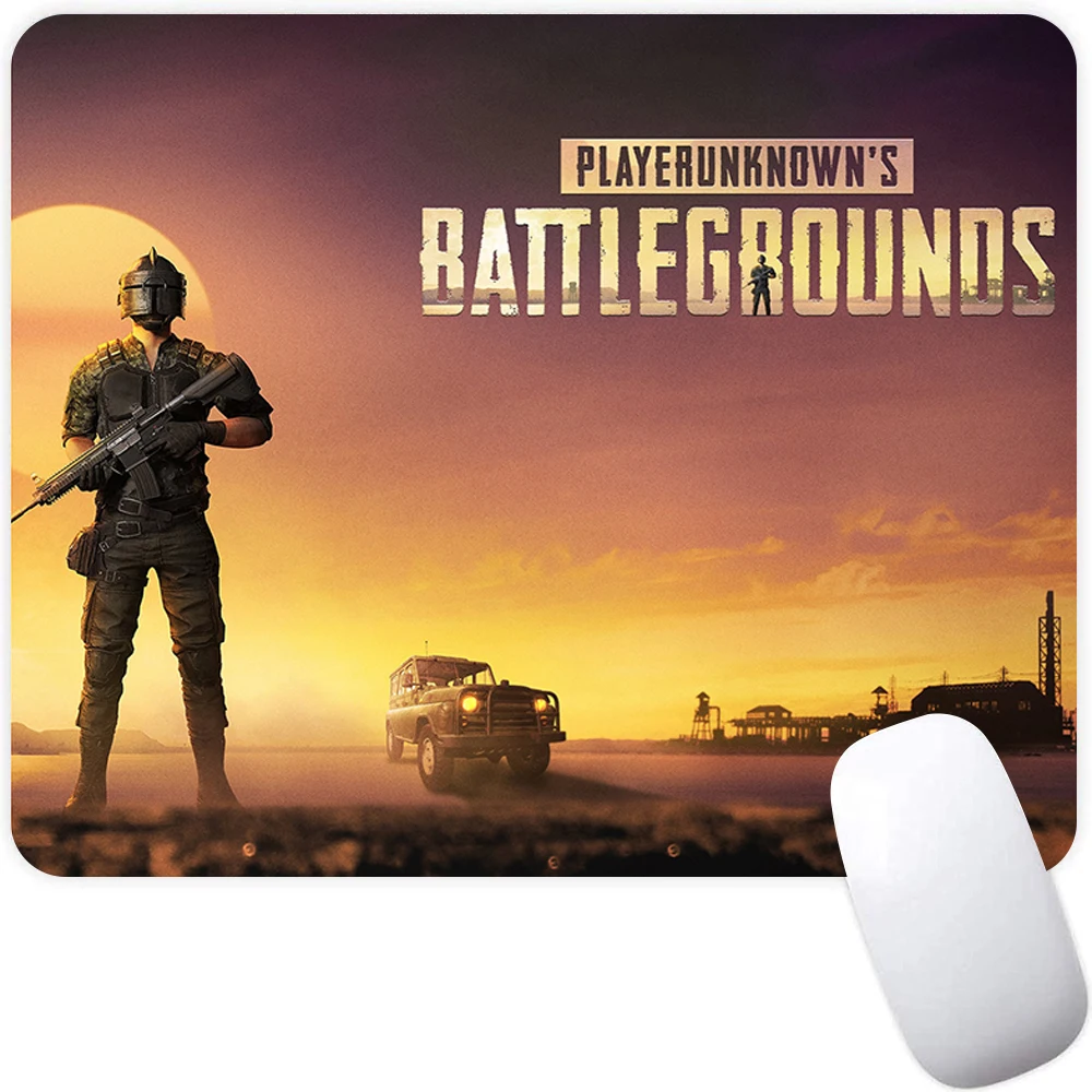 Pubg Small Gaming Mouse Pad Computer Mousepad Pc Gamer Mouse Mat Laptop Mausepad Xxl Silicone Mouse Tappeto Tastiera Mat Desk Pad