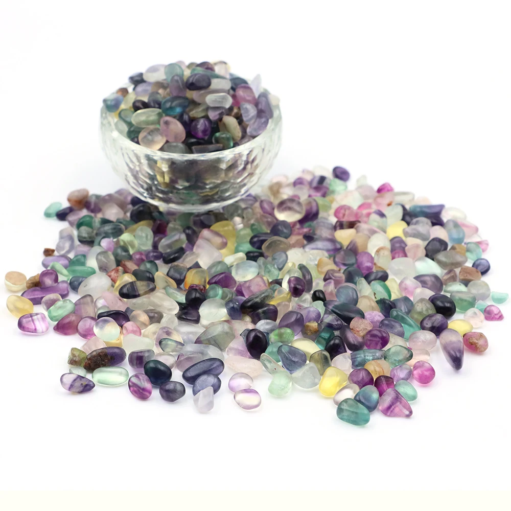 Colorful Natural Crystal Gravel for Home Decor and Healing Energy