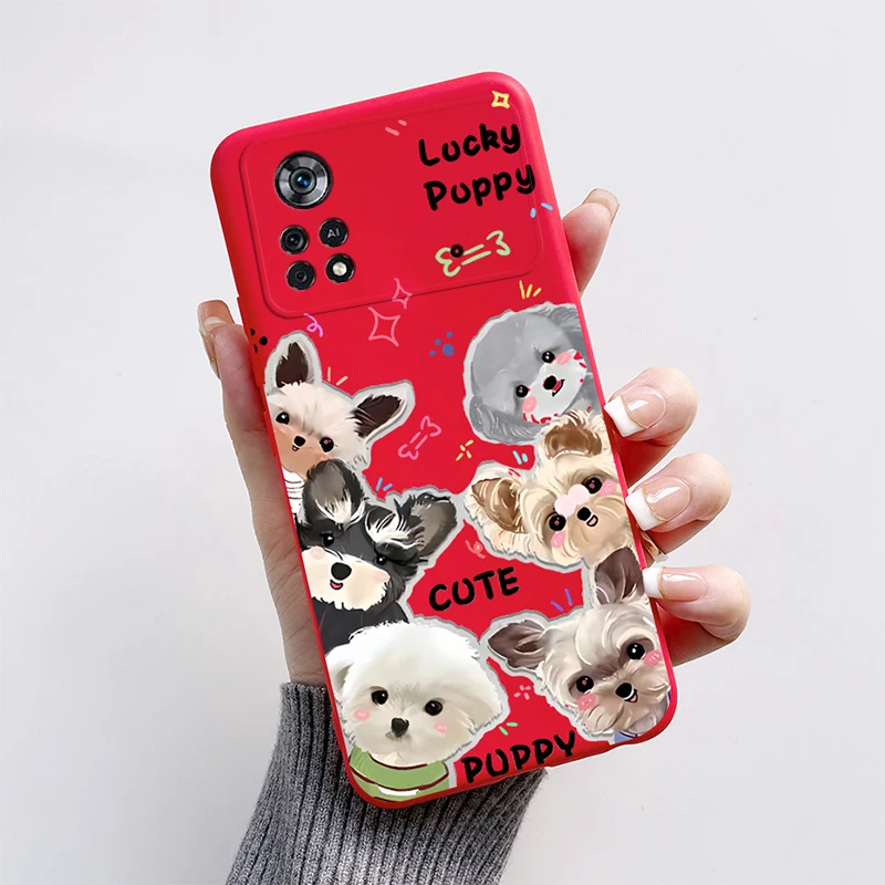 Poco X4 X4 Pro X4pro Hülle Niedliche Cartoon-Katze Hund Silikon Soft Cover für Xiaomi Poco X4 Pro 5g Poco X4 Pro Pocox4 Pro Handyhülle – Detail 20