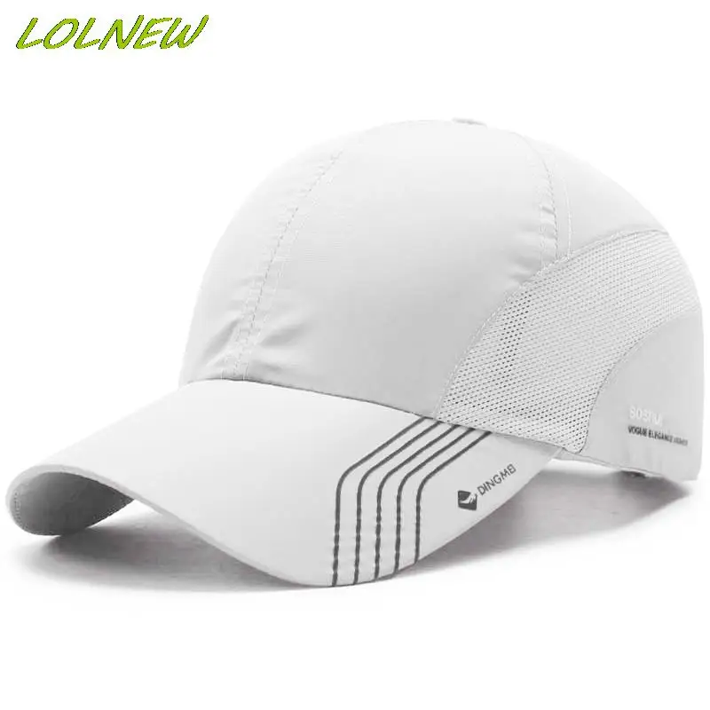 Summer Sports Breathable Ultra-Thin Quick Drying Solid Color Women Men's Baseball Cap Mountaineering Cycling Fishing Sun Hat baseball cap baseball caps baseball hats