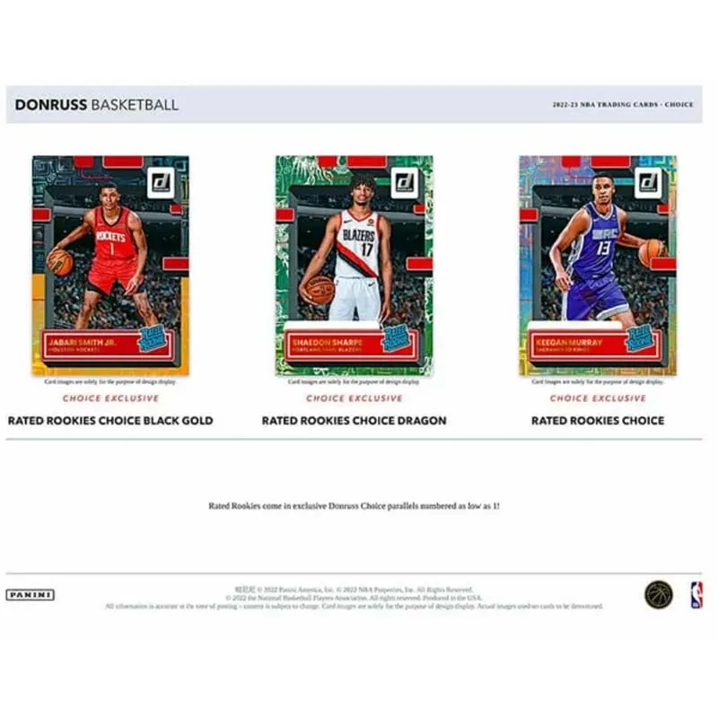 Рисунок 4 - 2022/23 Panini Donruss выбор баскетбольная