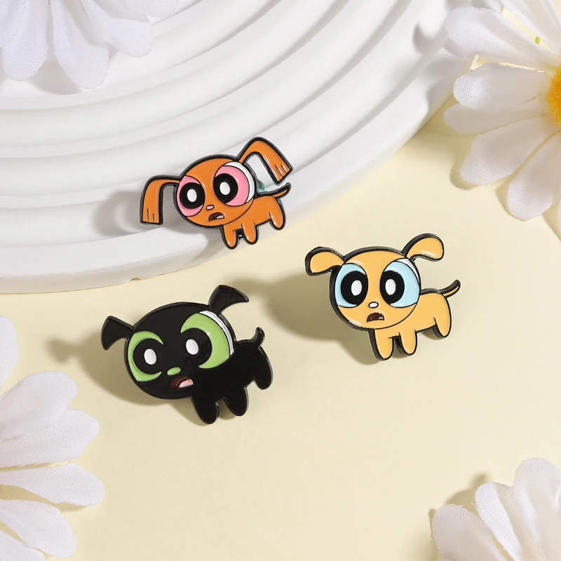 2-7 Stück/Set Zurück in die Zukunft Retro Zeitmaschine Emaille-Pins Rockband Punk Totenkopf Kreuz Anime Spiel Hund Brosche Taschenabzeichen Schmuck Geschenk – Detail 12
