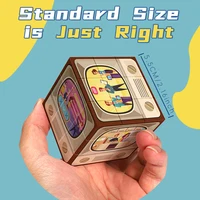 Magic Cube 3x3x3 3DUV television program stress-relieving puzzle professional smooth speed game children's toy gift 3