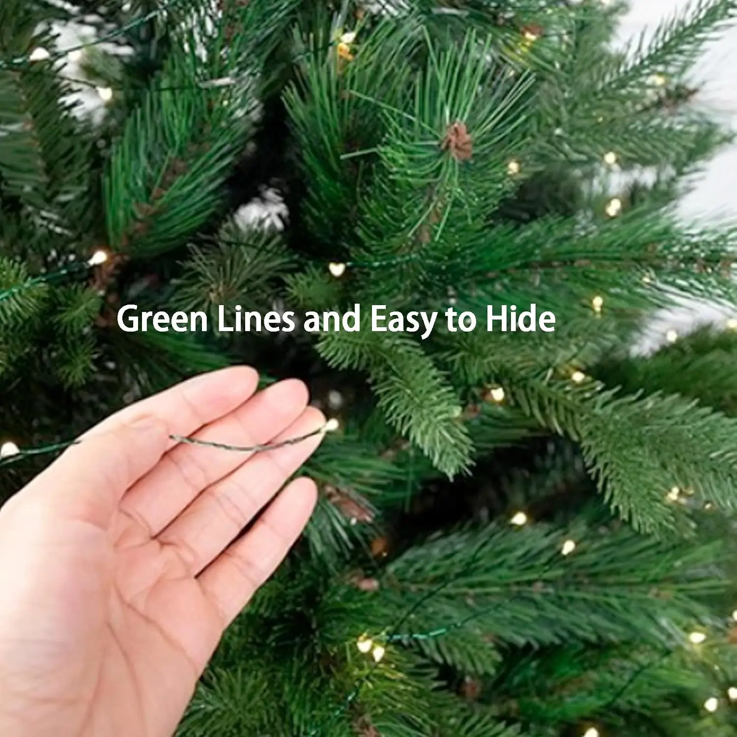 5/10/20m LED Lights String Fairy Light USB 8 Modes Copper Green Wire for Bedroom Garden Party Wedding Christmas Tree Decoration