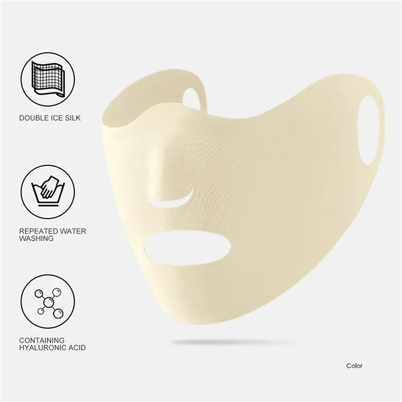 UV Protection Ice Silk Outdoor Sport Mask for Women