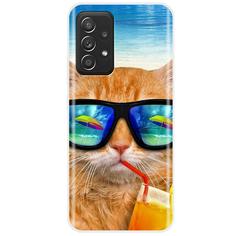 Silicone Soft TPU Case for Samsung Galaxy A52/A52s - Protective Cover Coque s