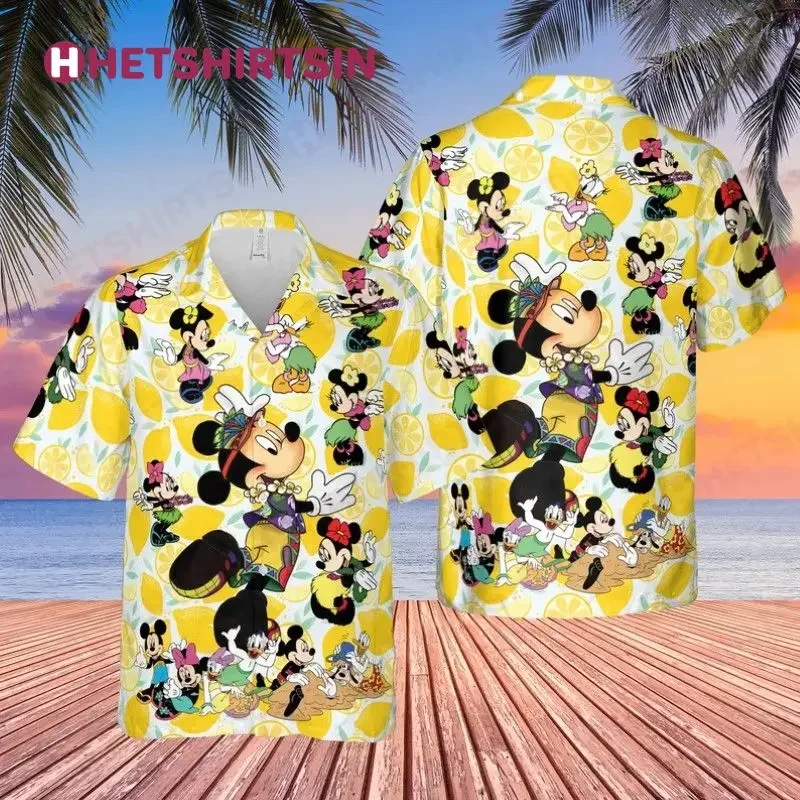 

Let The Magic Blossom Disney Epcot Mickey Mouse Hawaiian Shirt Disney Hawaiian Shirt Vintage Button Up Shirt Fashion Shirt