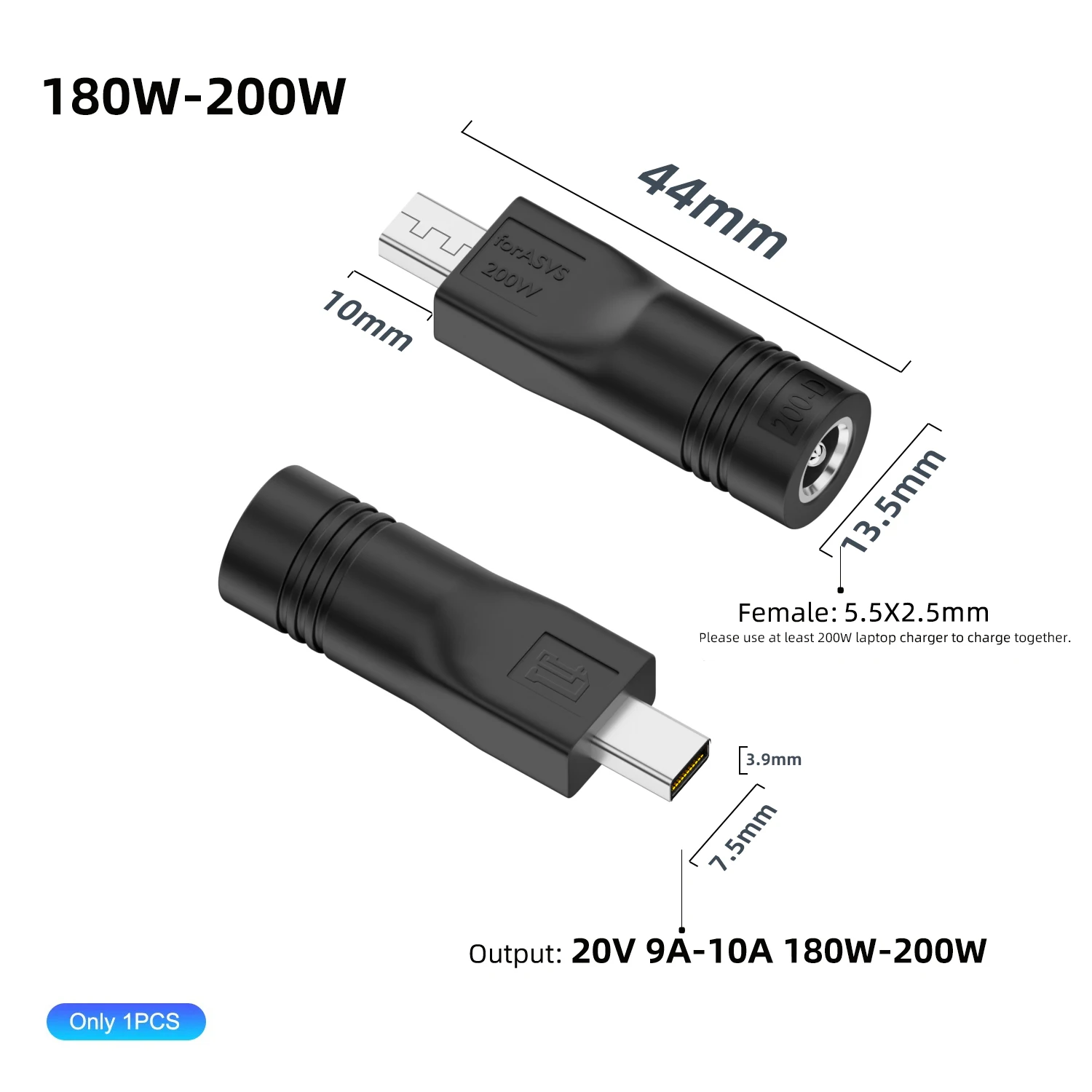 High-Power DC Laptop Charger Adapter