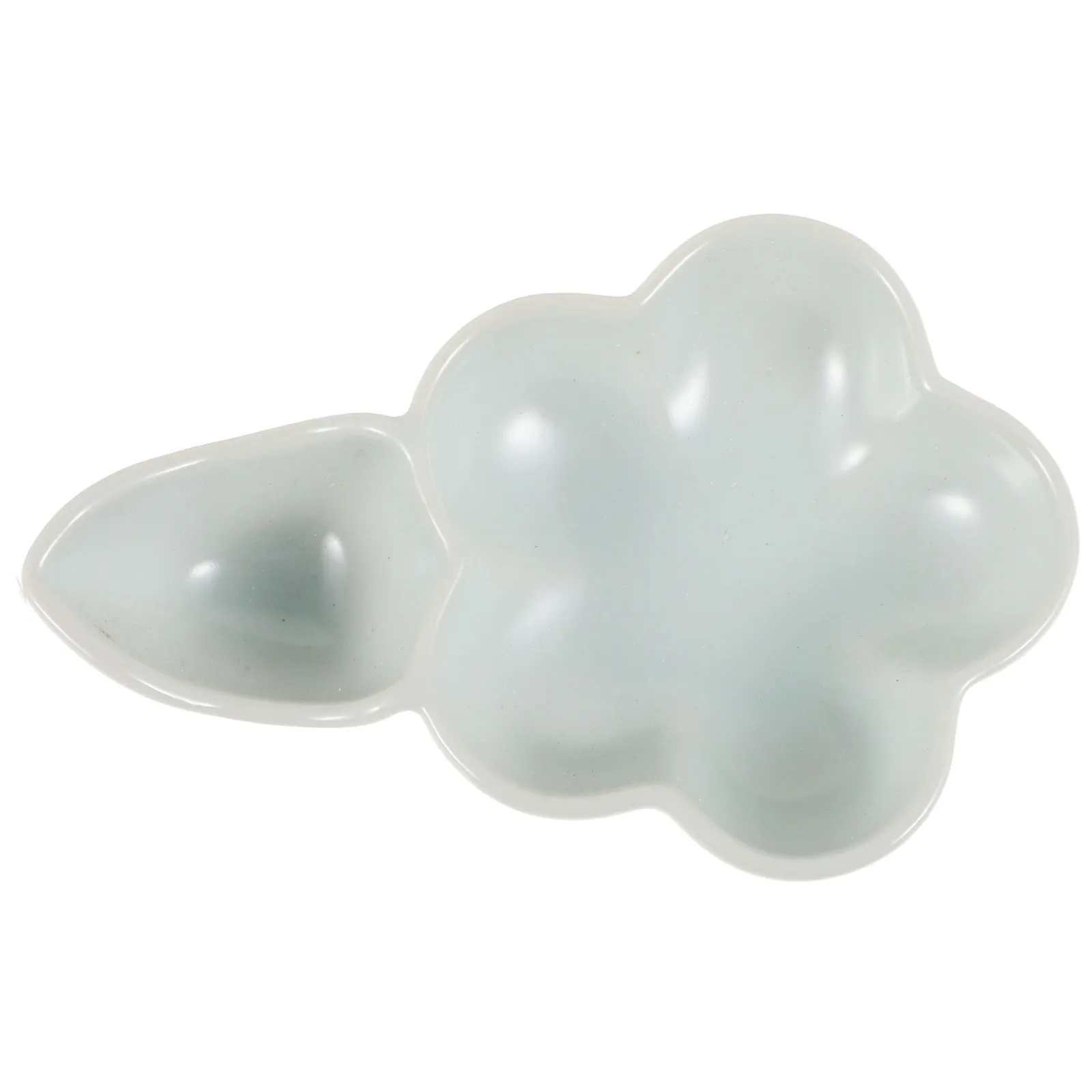 서예 그림 쓰기 예술 스튜디오 책상 장 세라믹 붓 받침 잉크 접시 꽃 모양 디자인 우아한 전통 동양 스타일