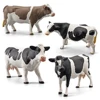 imulated Farm Poultry, Livestock, Cow Model, Simmental Cattle, Black and White Cow Decoration, Ranch Animals 3